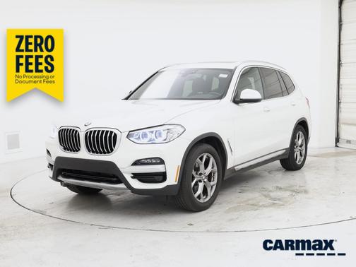 White 2021 BMW X3 sDrive30i