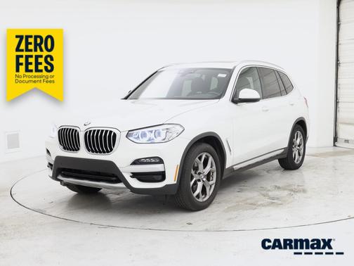 White 2021 BMW X3 sDrive30i