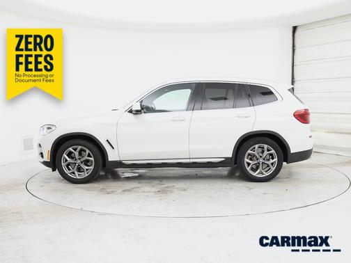 White 2021 BMW X3 sDrive30i