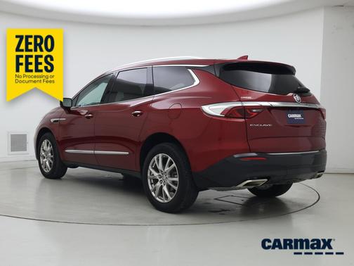 Red 2023 Buick Enclave Essence