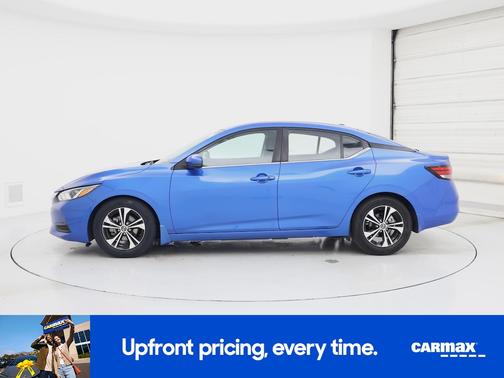 Blue 2020 Nissan Sentra SV
