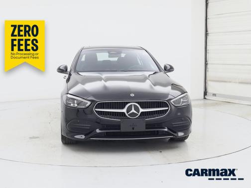 Black 2025 Mercedes-Benz C-Class