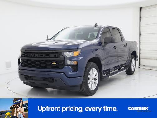 Blue 2023 Chevrolet Silverado 1500 Custom