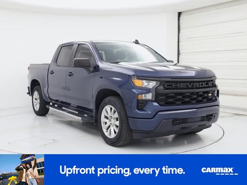 Blue 2023 Chevrolet Silverado 1500 Custom