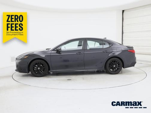 Black 2025 Toyota Camry SE