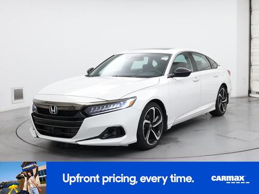 White 2022 Honda Accord Sport