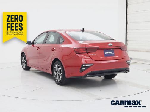 Red 2021 Kia Forte LXS