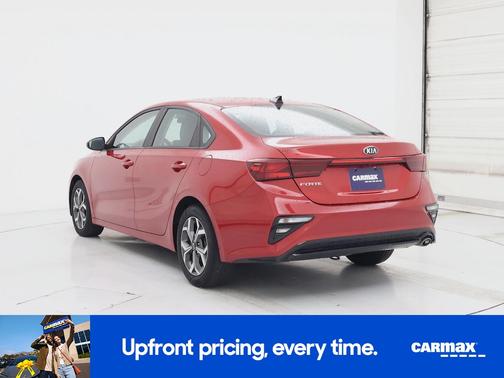 Red 2021 Kia Forte LXS