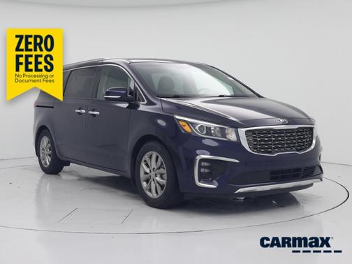 Blue 2020 Kia Sedona EX