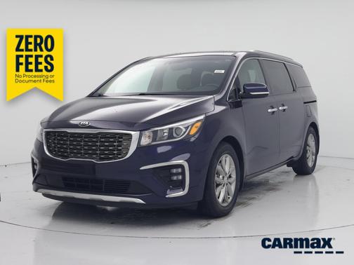 Blue 2020 Kia Sedona EX