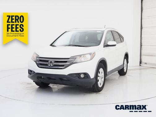 White 2014 Honda CR-V EX-L