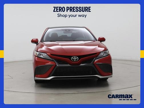 Red 2021 Toyota Camry XSE