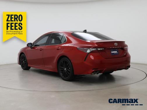 Red 2021 Toyota Camry XSE