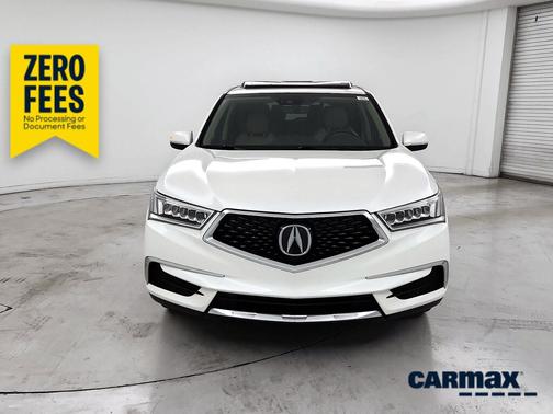 White 2017 Acura MDX