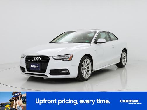 White 2015 Audi A5 Premium Plus