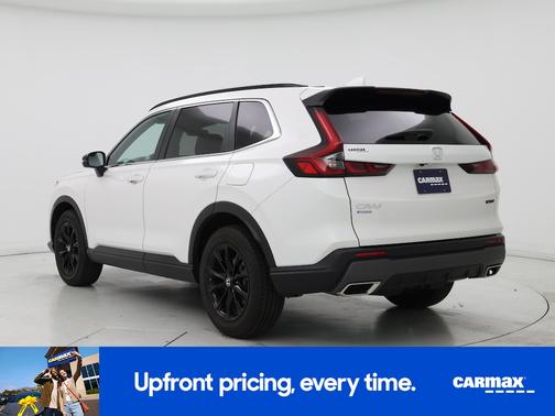White 2025 Honda CR-V Hybrid Sport