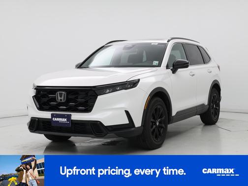 White 2025 Honda CR-V Hybrid Sport