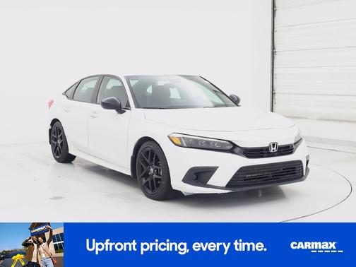 White 2023 Honda Civic Sport