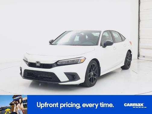 White 2023 Honda Civic Sport