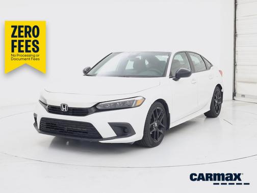 White 2023 Honda Civic Sport