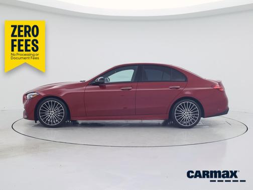 Red 2024 Mercedes-Benz C-Class