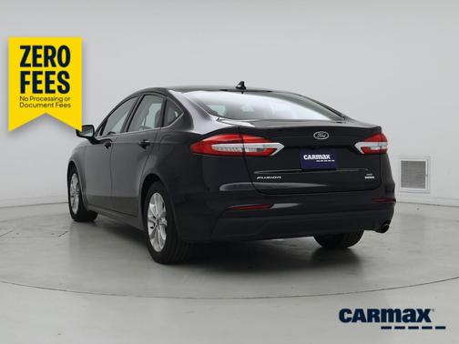 Black 2020 Ford Fusion SE