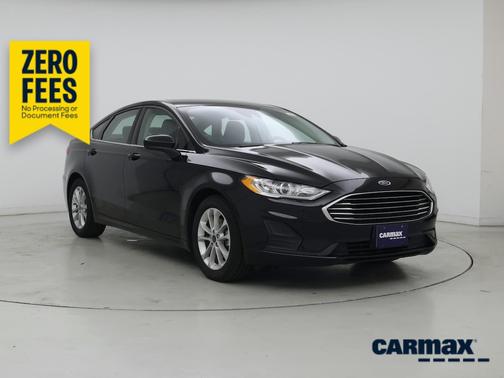 Black 2020 Ford Fusion SE