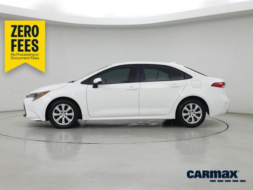 White 2026 Toyota Corolla LE