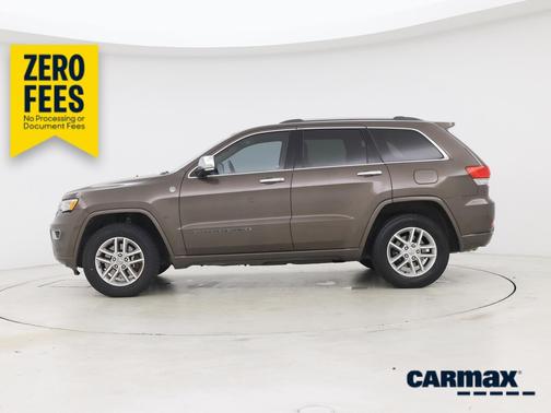 Brown 2017 Jeep Grand Cherokee Overland