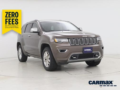 Brown 2017 Jeep Grand Cherokee Overland