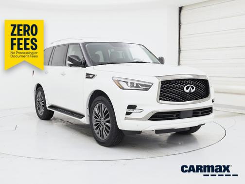 White 2024 INFINITI QX80 Premium Select