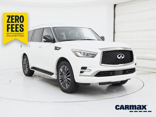 White 2024 INFINITI QX80 Premium Select