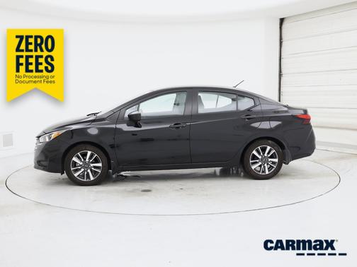 Black 2024 Nissan Versa S