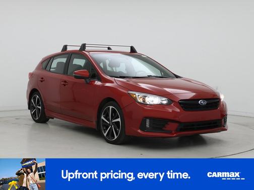 Red 2022 Subaru Impreza Sport