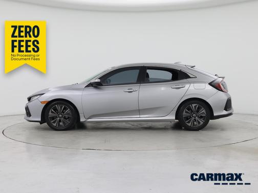 Gray 2017 Honda Civic EX