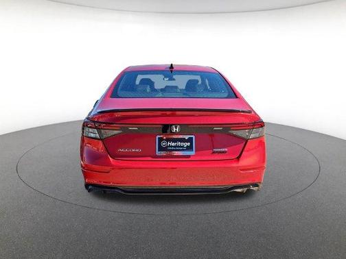 Radiant Red Metallic 2024 Honda Accord Hybrid Sport-L