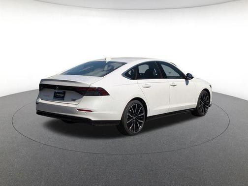 Platinum White 2026 Honda Accord Hybrid Touring