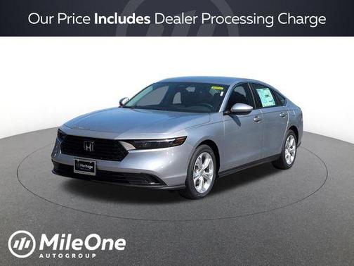 Silver 2026 Honda Accord LX