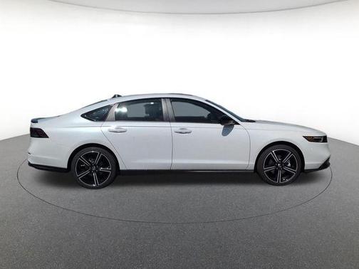 Platinum White 2026 Honda Accord Hybrid Sport