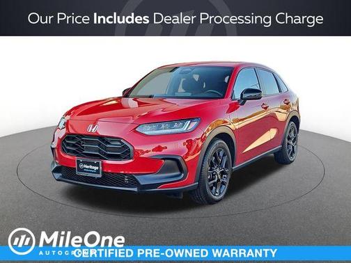 Milano Red 2025 Honda HR-V Sport