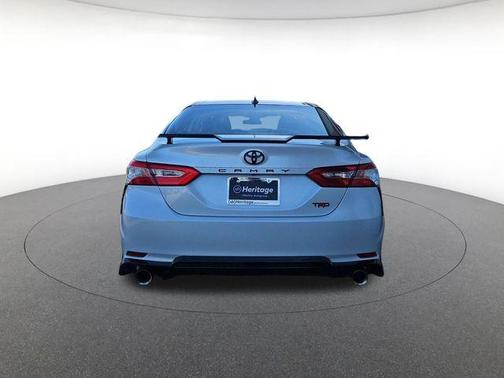 Wind Chill Pearl / Midnight Black Metallic 2020 Toyota Camry TRD V6