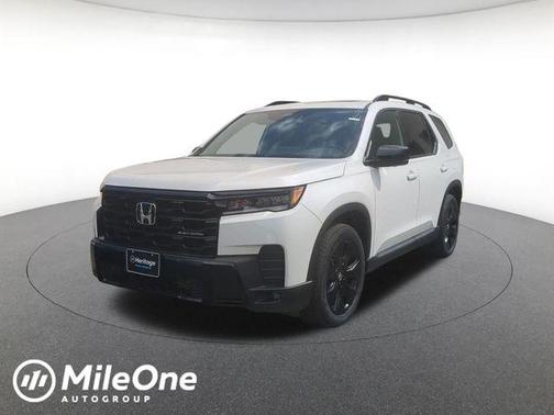 Platinum White 2026 Honda Pilot Black Edition
