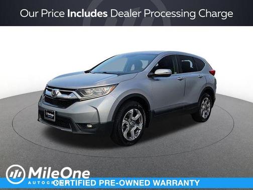 Lunar Silver Metallic 2019 Honda CR-V EX-L