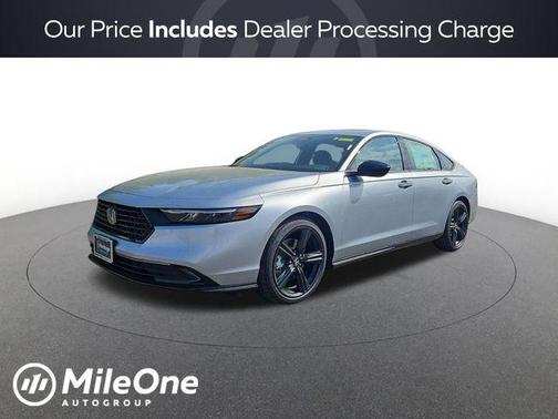 Silver 2026 Honda Accord Hybrid Sport-L
