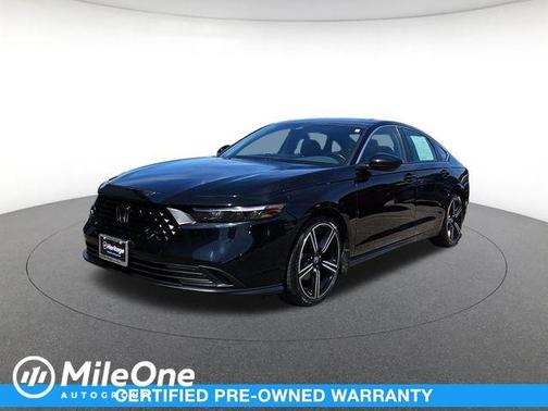 Crystal Black Pearl 2024 Honda Accord Hybrid Sport