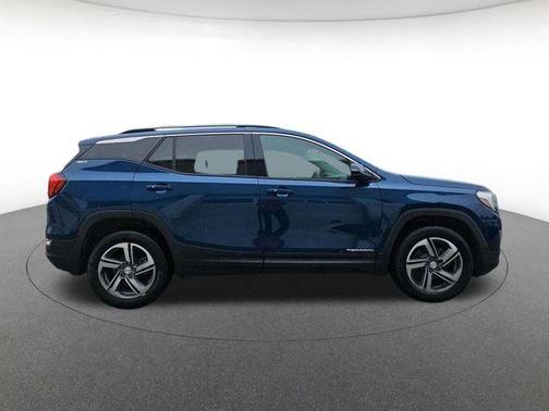 Blue Emerald Metallic 2021 GMC Terrain SLT