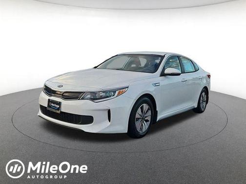 Snow White Pearl 2017 Kia Optima Hybrid Base