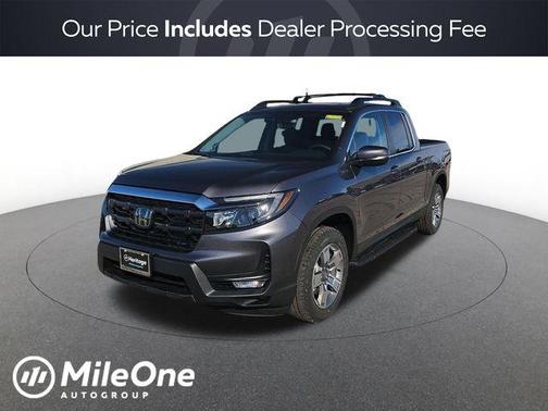 Modern Steel Metallic 2026 Honda Ridgeline RTL
