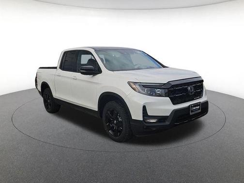 Platinum White 2026 Honda Ridgeline Black Edition Two-Tone