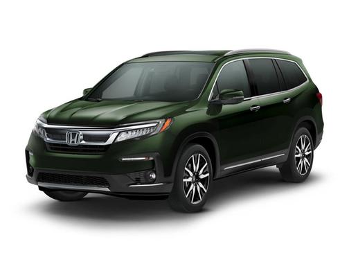 Modern Steel Metallic 2021 Honda Pilot Elite